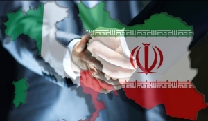 پذیرش هیات تجاری و صنعتی از اتاق بازرگانی میلان در اتاق تهران